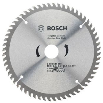 Lưỡi cưa gỗ Bosch 180x25.4mm T60 2608644318