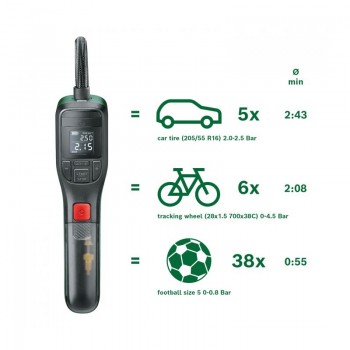 Máy bơm hơi mini dùng pin Bosch EasyPump - 0603947080
