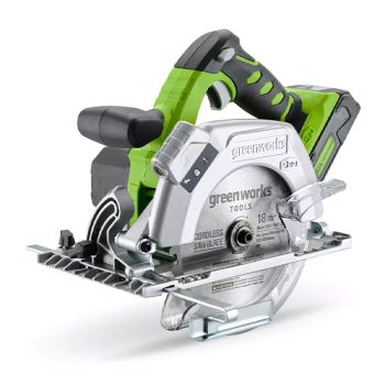 Máy cưa đĩa Pin 24V Greenworks GD24CS (1500907) (Chưa Pin & Sạc)