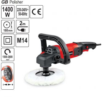 Máy đánh bóng phớt lông cừu 1400W YATO YT-82197