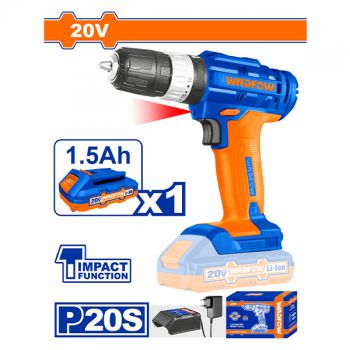 Máy khoan động lực dùng pin 20V Wadfow WCDP521