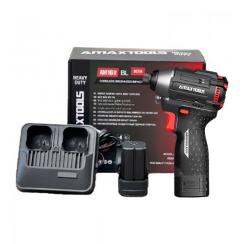 Máy vặn vít dùng pin 16V Amaxtools AV18014SA (2 Pin 2.0Ah, 1 Sạc)