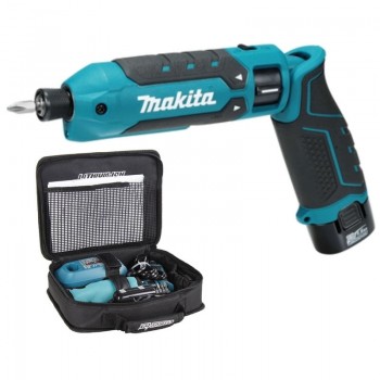 Máy vặn vít gập dùng pin Li-Ion 7.2V Makita TD023DSE (2 Pin, 1 Sạc)