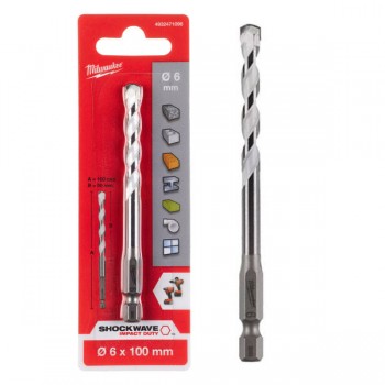 Mũi khoan đa năng 6x100mm Milwaukee 4932471096 (1 mũi)