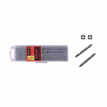 Mũi vít hơi 2 đầu #1 x 65mm Asaki AK-7172
