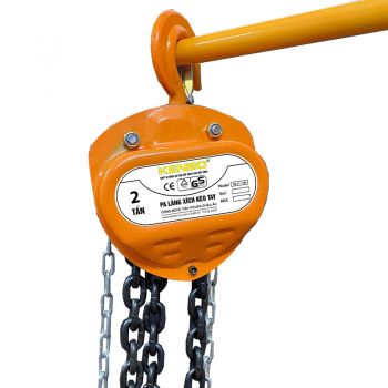 Pa lăng xích kéo tay 2 tấn 5m Kenbo KB 2T-5M