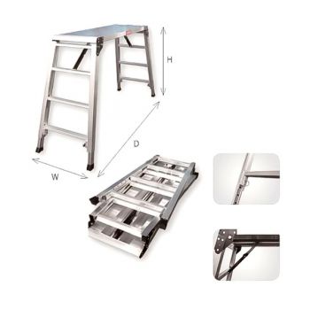 Thang nhôm bàn PoongSan PS-45909