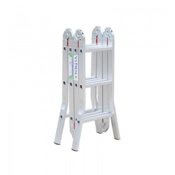 Thang nhôm gấp 4 khúc Nikita NKT-T403 (Chân thẳng)