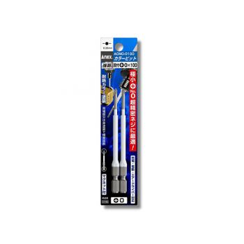 Vĩ 2 mũi vít điện tử PH0 Anex Japan ACMD-0100