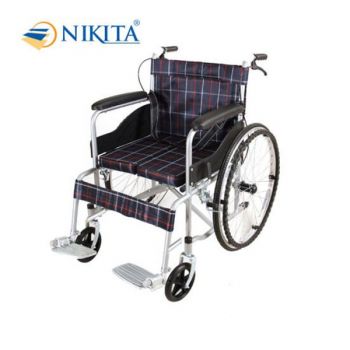 Xe lăn tay có nệm Nikita S213-5CR