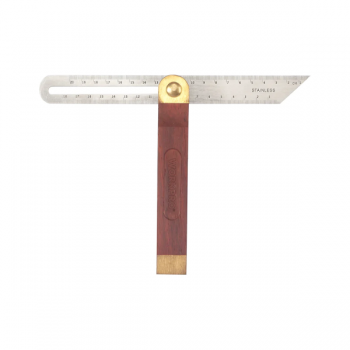 Xiên góc trượt vuông bằng nhôm với tay cầm gỗ 230mm (9 inches) Workpro WP264006