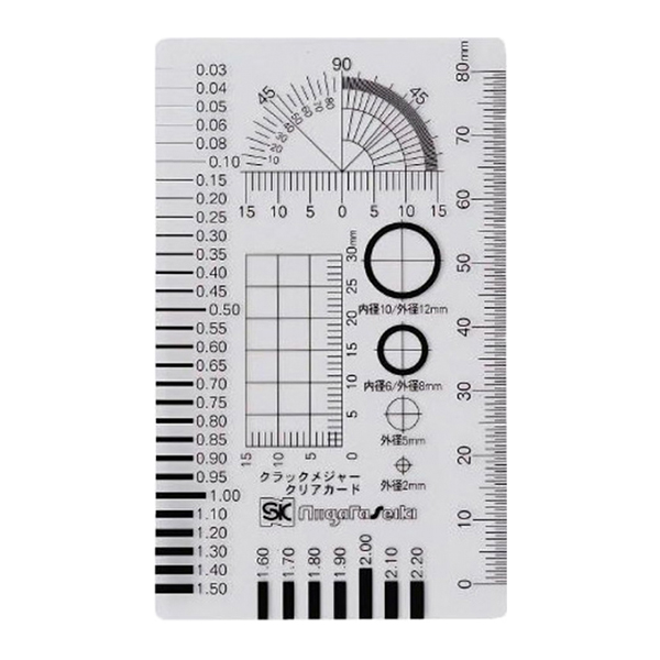 Thước đo vết nứt 0.03-1.5mm Niigata CM-CKD