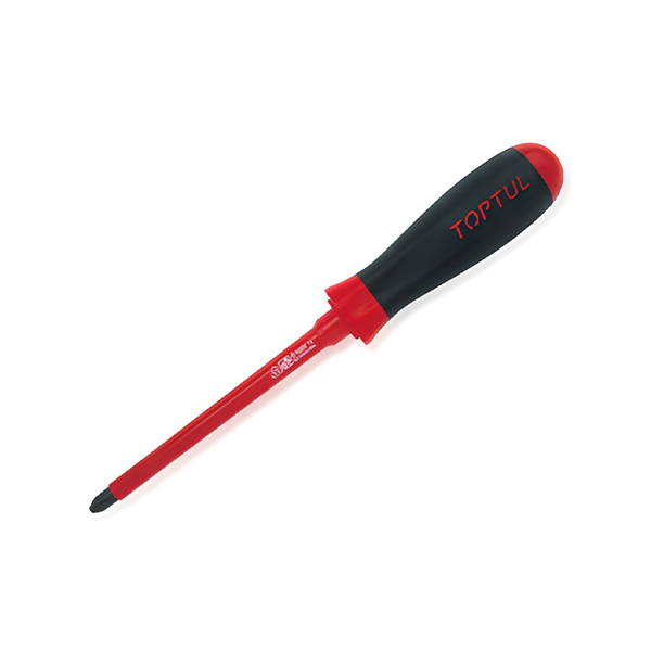 Tua vít bake cách điện từ tính PH0X75mm Toptul FBEB0008