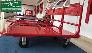 5 Mẫu xe đẩy hàng 4 bánh có tải trọng lớn trên 300kg