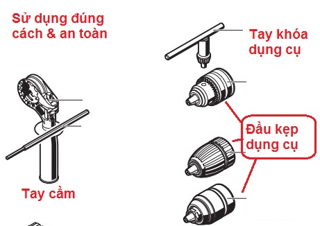 9 điều chú ý về an toàn khi sử dụng máy khoan cầm tay Bosch