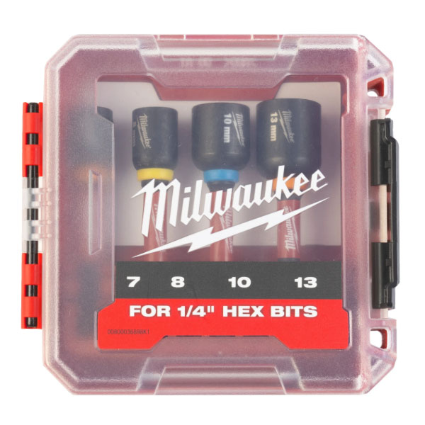 Bộ 4 đầu bắn tôn từ tính Milwaukee SHOCKWAVE™ 4932492445