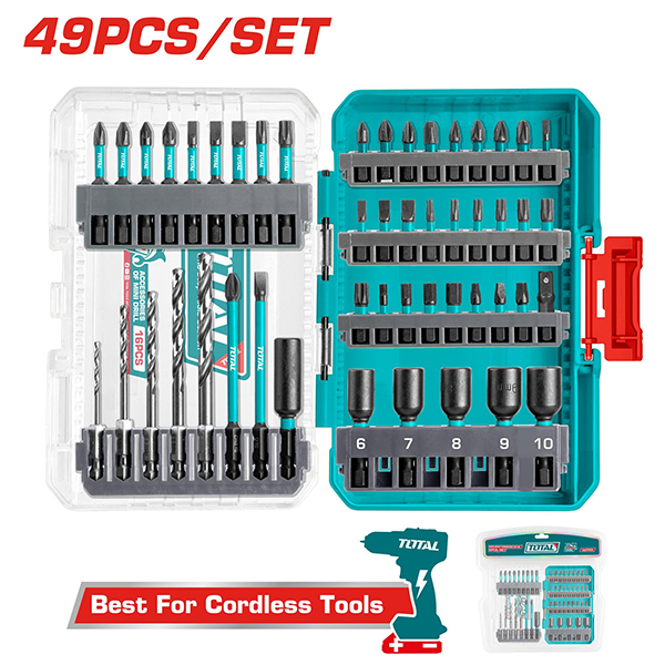 Bộ 49 mũi vít đa năng Total TACSDL24906 (Thép Cr-mo)