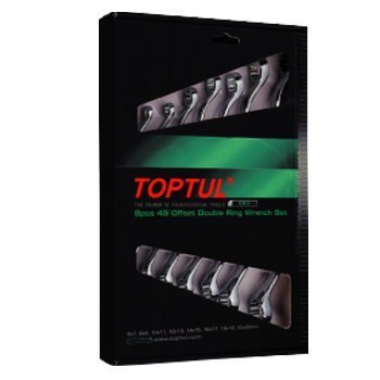 Bộ  cờ lê 2 đầu vòng 45 độ 8 món Toptul GAAE0814