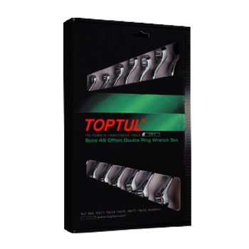 Bộ  cờ lê 2 đầu vòng 45 độ 8 món Toptul GAAE0814