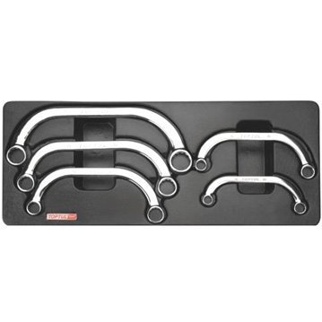 Bộ Cờ lê 2 đầu vòng nửa mặt trăng 10-22mm Toptul GAAT0503