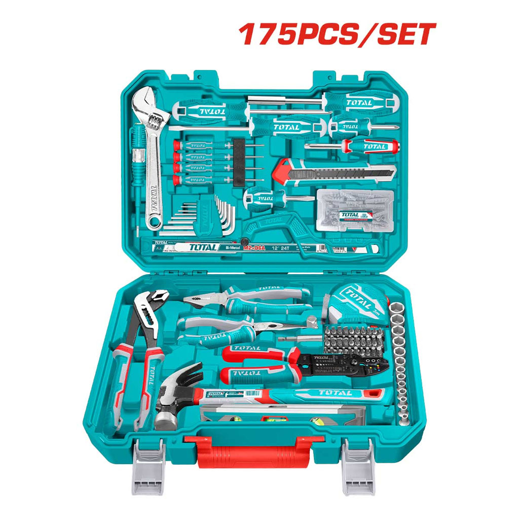 Bộ dụng cụ gia đình 175 chi tiết Total THKTHP61757