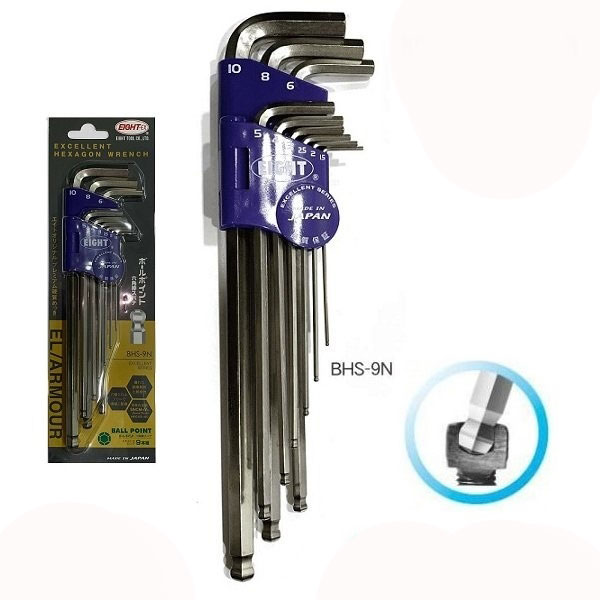 Bộ lục giác đầu bi Eight BHS-9N