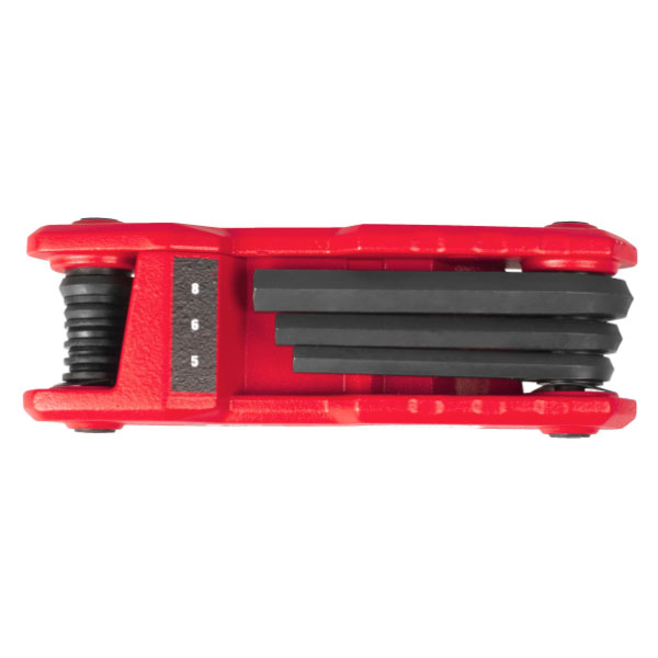 Bộ lục giác gấp gọn hệ mét 8 cái Milwaukee 4932480978