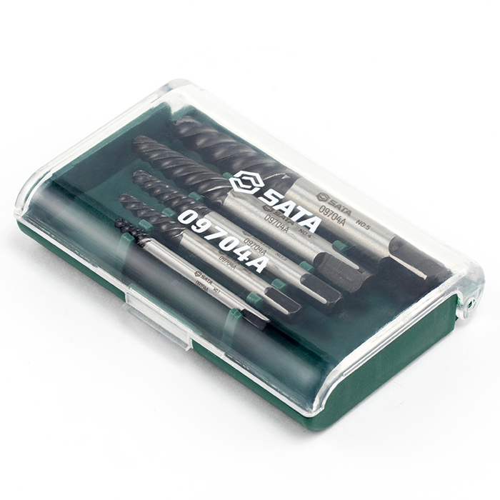 Bộ tarô nhổ ốc gãy 5 chi tiết Sata 09704A