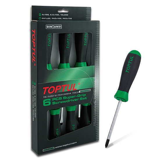 Bộ tua vít 6PCS TOPTUL GAAE0611