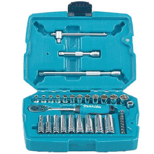 Bộ tuýp (1/4) 34 chi tiết Makita B-65567