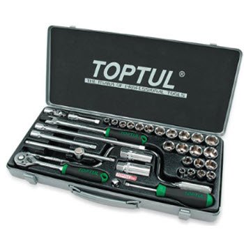 Bộ tuýp lục giác 34 món Toptul GCAD3403 3/8"