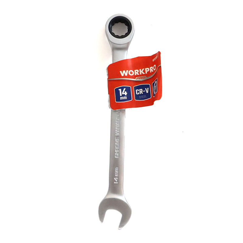 Cờ lê kết hợp 2 đầu, văn có răng size 14mm Workpro WP273131