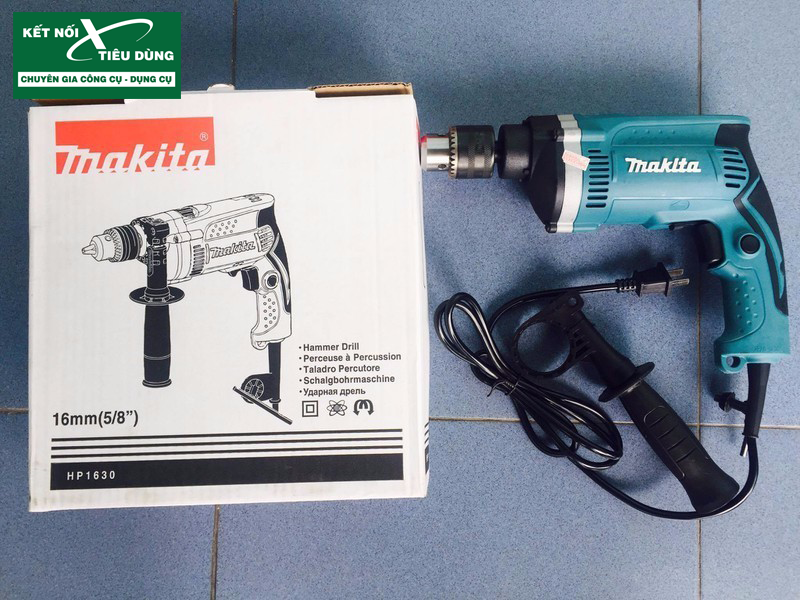 Đánh giá, Review chi tiết máy khoan búa cầm tay Makita HP1630