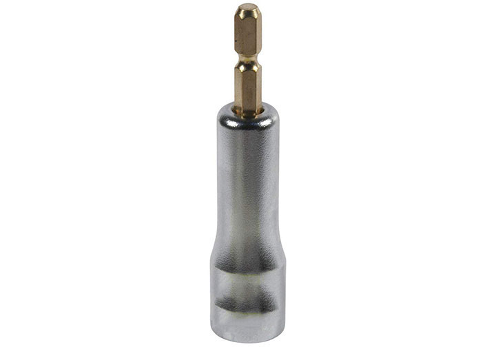 Đầu tuýp siết bulong chôi lục giác 1/4" 17mm, dài 90mm Makita A-58964