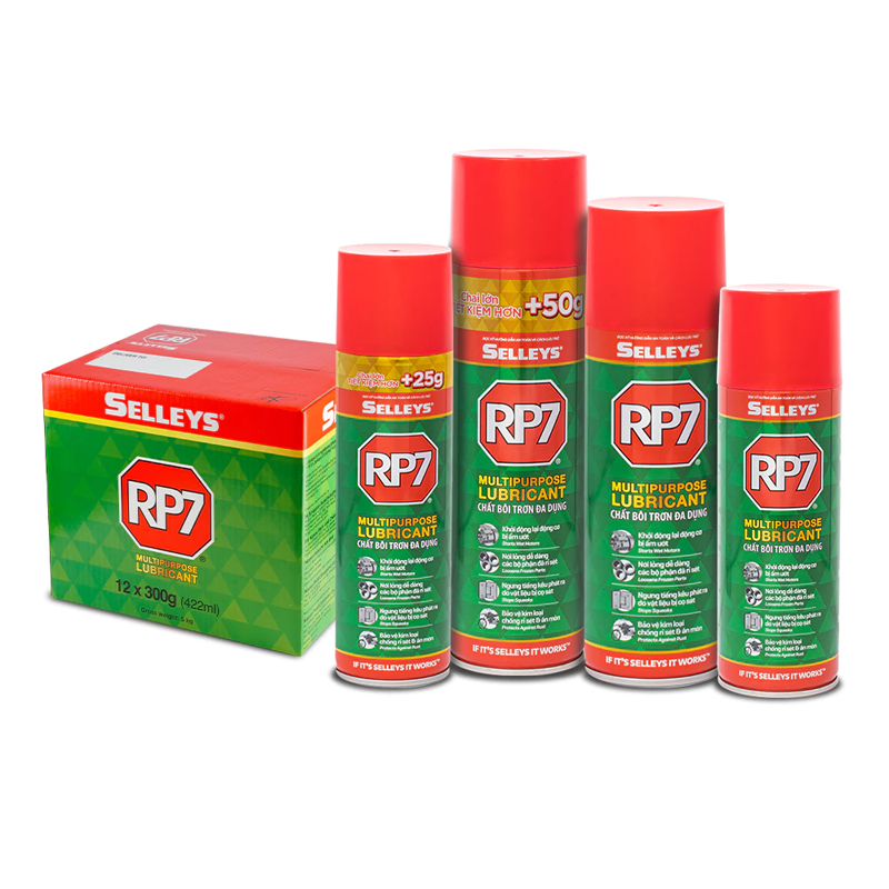 Dung dịch bôi trơn và chống gỉ 300g Selleys RP7