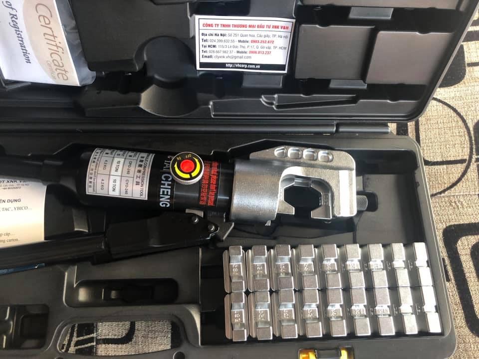 Kìm ép cos thủy lực 16-240mm2  TAC CYO-240