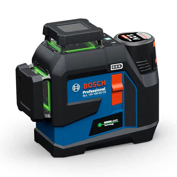 Máy cân bằng laser 3 x 360° 12V Bosch GLL 100-33 CG