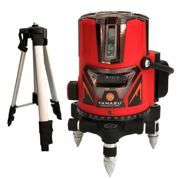 Máy cân mực 16 tia xanh dùng pin phổ thông M21 Yamsu YMS-16DM21
