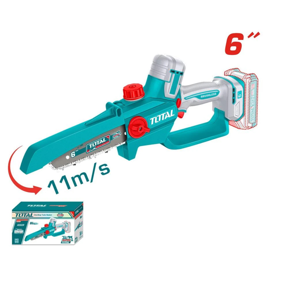 Máy cưa xích 6" dùng pin 20V Total TGSLI2066 (Chưa Pin & Sạc)
