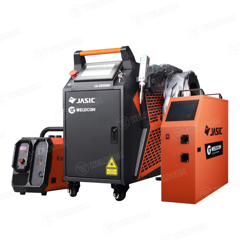 Máy hàn laser Jasic LS-20000F tích hợp đầu cấp 2 dây (Thế hệ thứ 3)