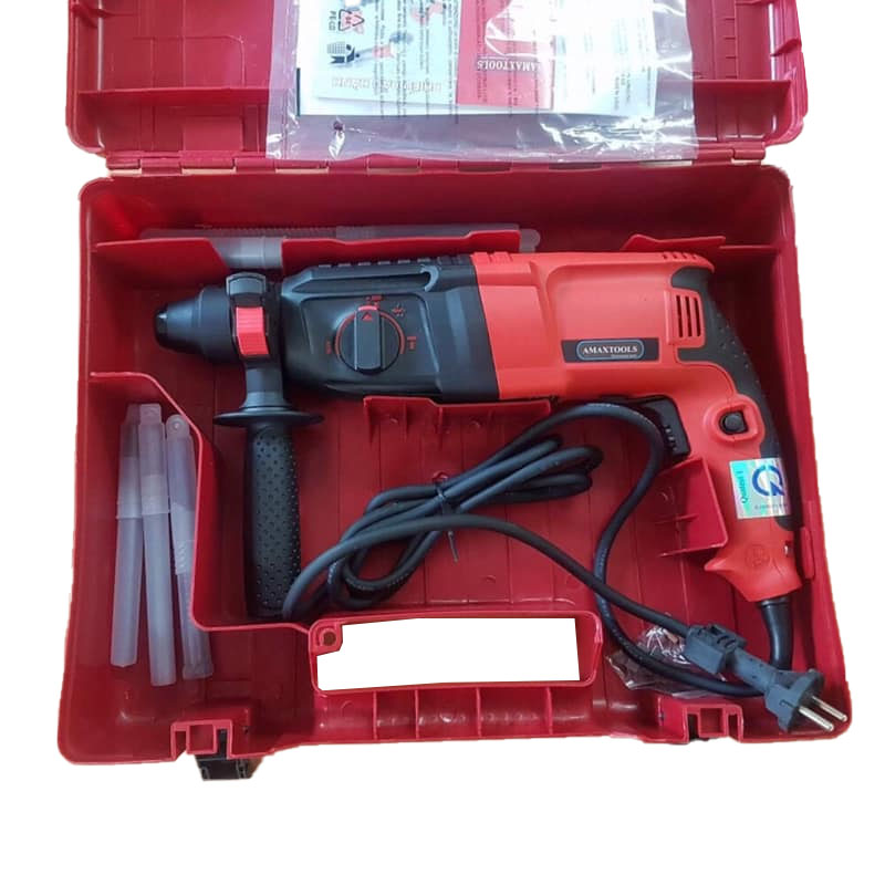 Máy khoan bê tông 3 chức năng 800W Amaxtools AM2-26