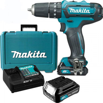 Máy khoan búa, vặn vít dùng pin Makita HP331DSAE