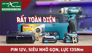 [Review] Máy Bắn Vít 12V Không Than Ngon Nhất Của Makita - TD111, Nâng Cấp Nhiều So Với TD110, Build Cao Cấp