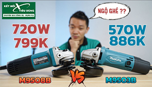 [Review] Máy Mài Góc Giá Cực Dễ Chịu Chỉ 7-800K, Chất Lượng Ngon Lành - Makita M9503B, M9508B