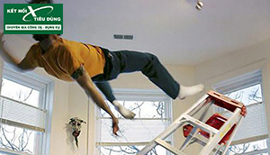 Tác hại của việc sử dụng thang nhôm ghế không đúng cách