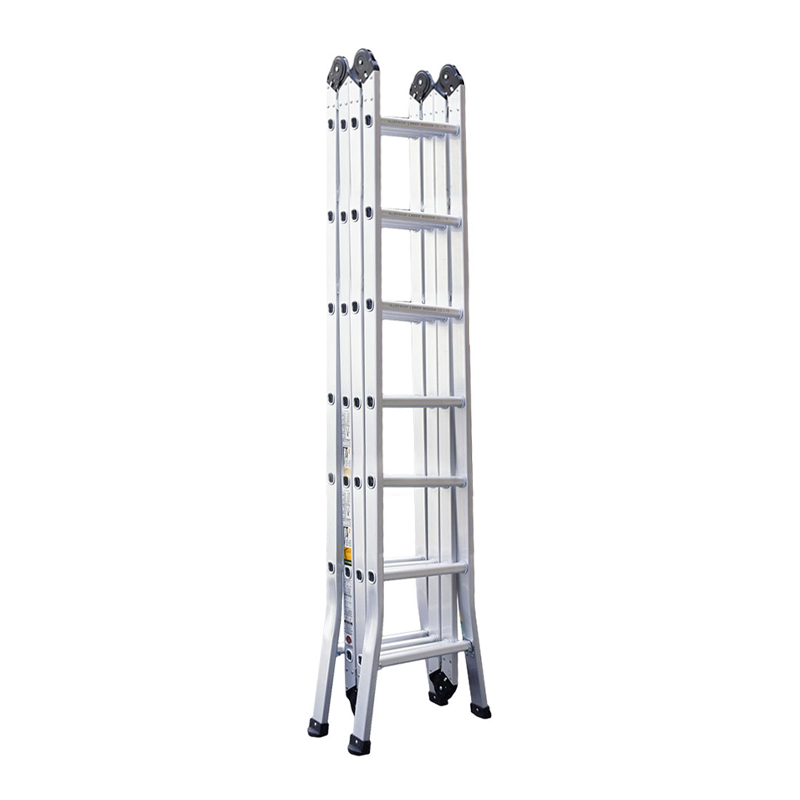 Thang nhôm gấp 4 khúc Boodoor GK45 (Nhôm dày 1.5mm)