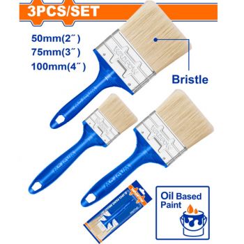 Bộ 3 cọ sơn dầu 2", 3", 4" WadFow WPB1932