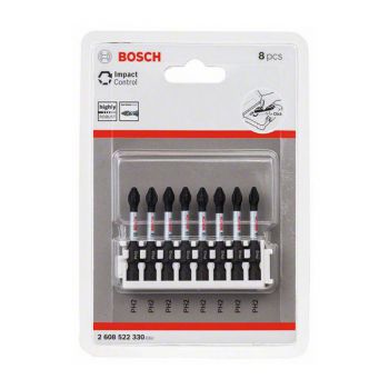Bộ 8 mũi vít PH 2 dài 50mm Bosch 2608522330