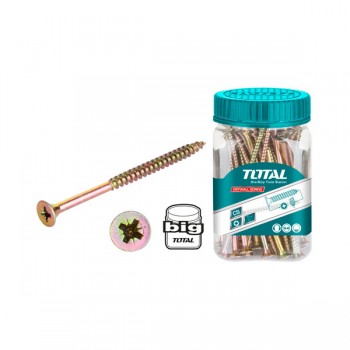 Bộ 80 vít bắt gỗ đầu bằng Total WJBS5008011 (ST 5.0x80mm)