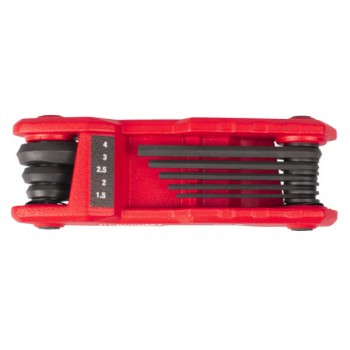 Bộ lục giác gấp gọn hệ mét 8 cái Milwaukee 4932480978